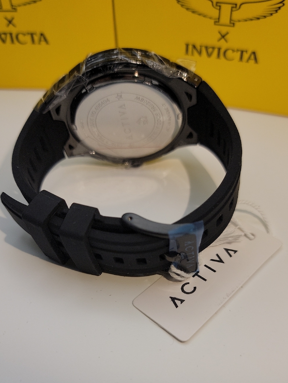NWT Activa Drift X Invicta Men's Sport Watch - 44mm. Black Silver ACW9349-003 - Picture 9 of 12
